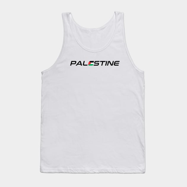 Simple Palestine Tank Top by denufaw